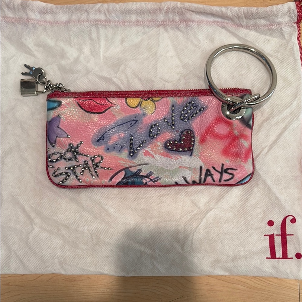 Isabella Fiore Graffiti Clutch